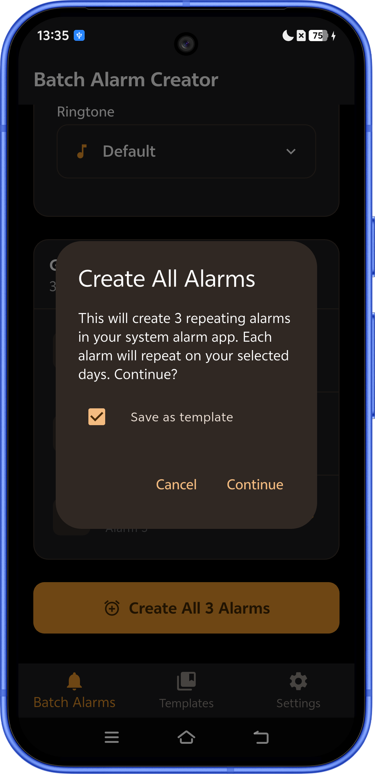 Batch Alarm Creator gallery image
