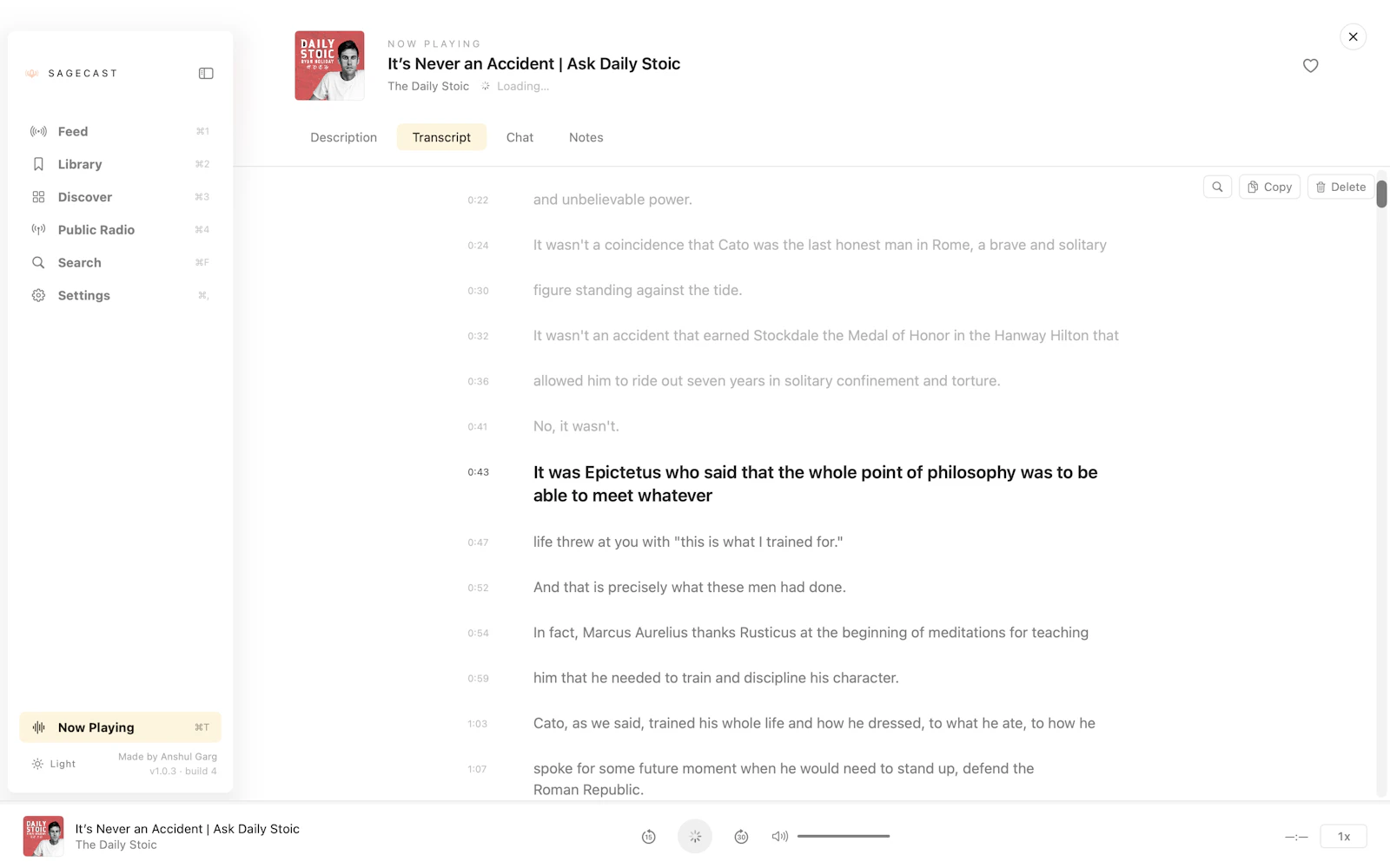 SageCast screenshot 5