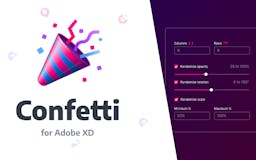 Confetti for Adobe XD media 1