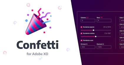 Confetti for Adobe XD gallery image