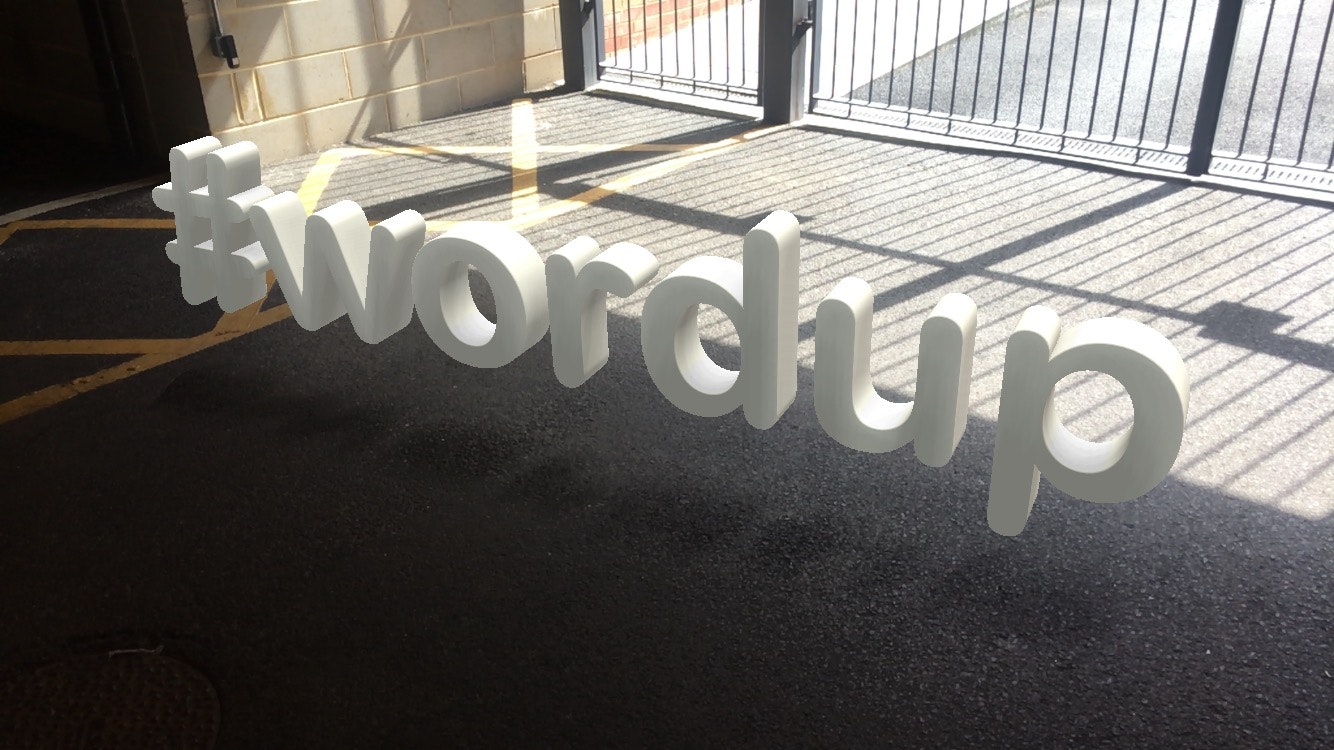 #wordup AR Camera gallery image