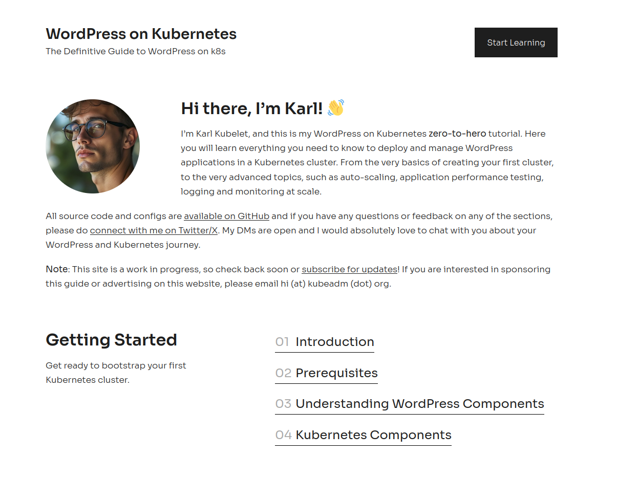 WordPress op Kubernetes media 1