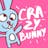 Crazy Bunny Sticker