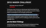 2016 Maker Challenge image