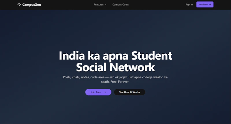 CampusZen screenshot 1