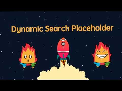 Dynamic Search Placeholder - Shopify App gallery image