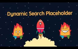 Dynamic Search Placeholder - Shopify App media 1