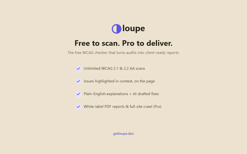 Loupe screenshot 4