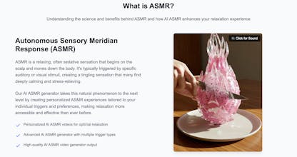 AI ASMR Generator gallery image