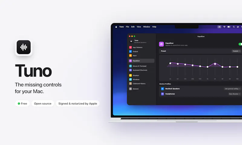 Tuno screenshot 1