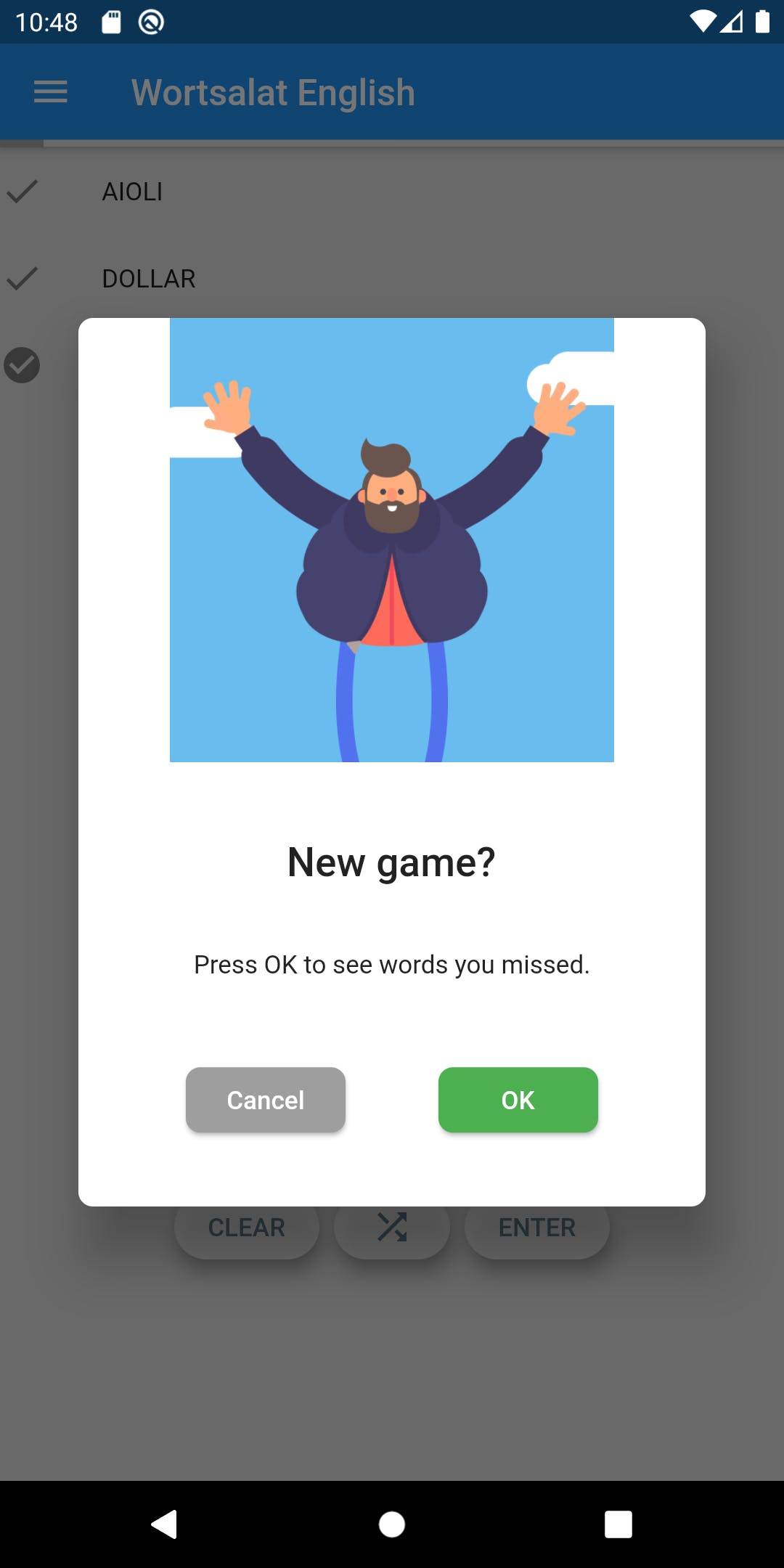Wortsalat - Anagram Wordgame iOS Android media 2