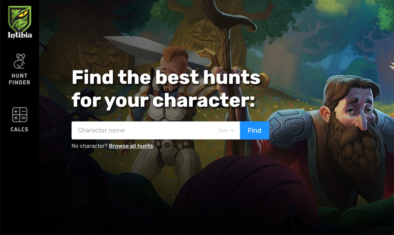 Tibia Hunt Finder gallery image