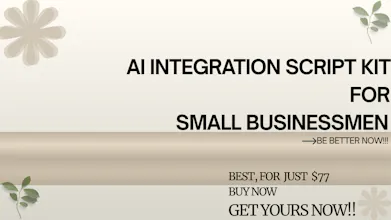 AI INTEGRATION SCRIPT KIT gallery image