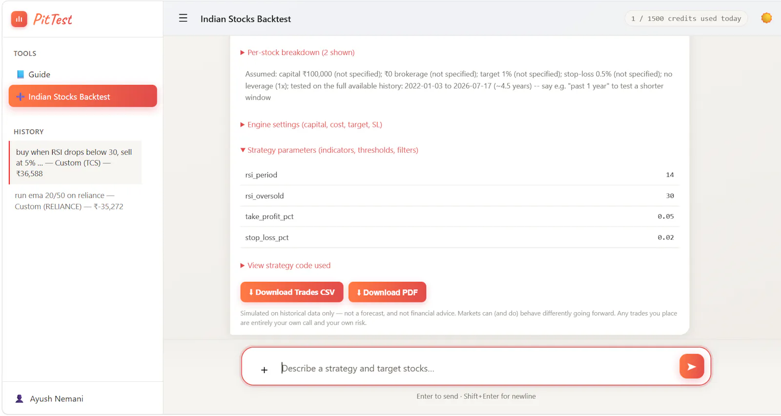 PitTest  screenshot 4