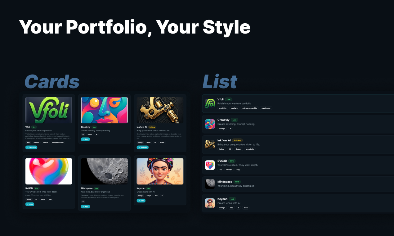 Vfoli gallery image