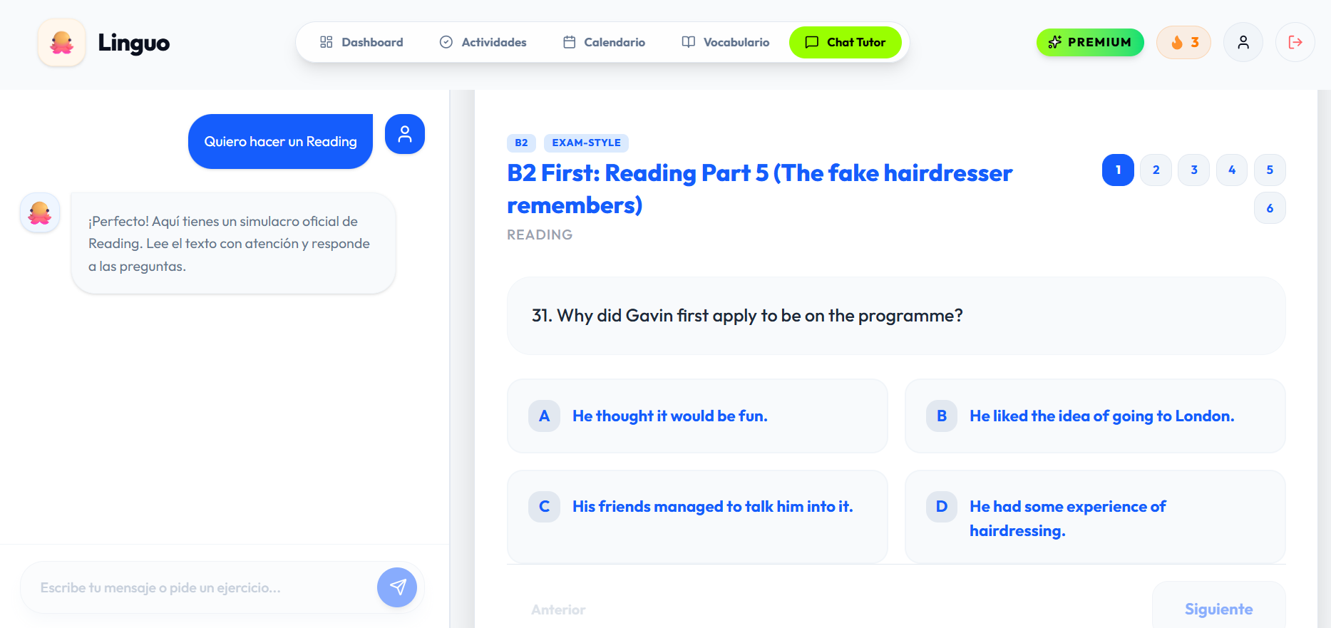 Linguo — Ace your B2 Exam gallery image
