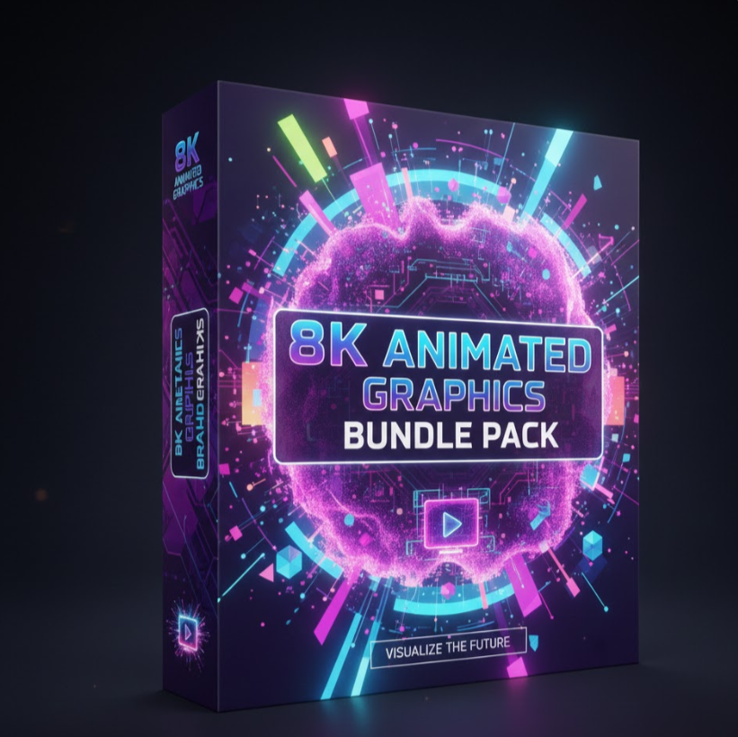 8k Animated Graphics Bundle Pack