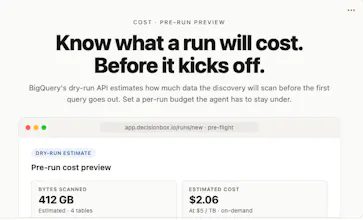 DecisionBox for BigQuery gallery image