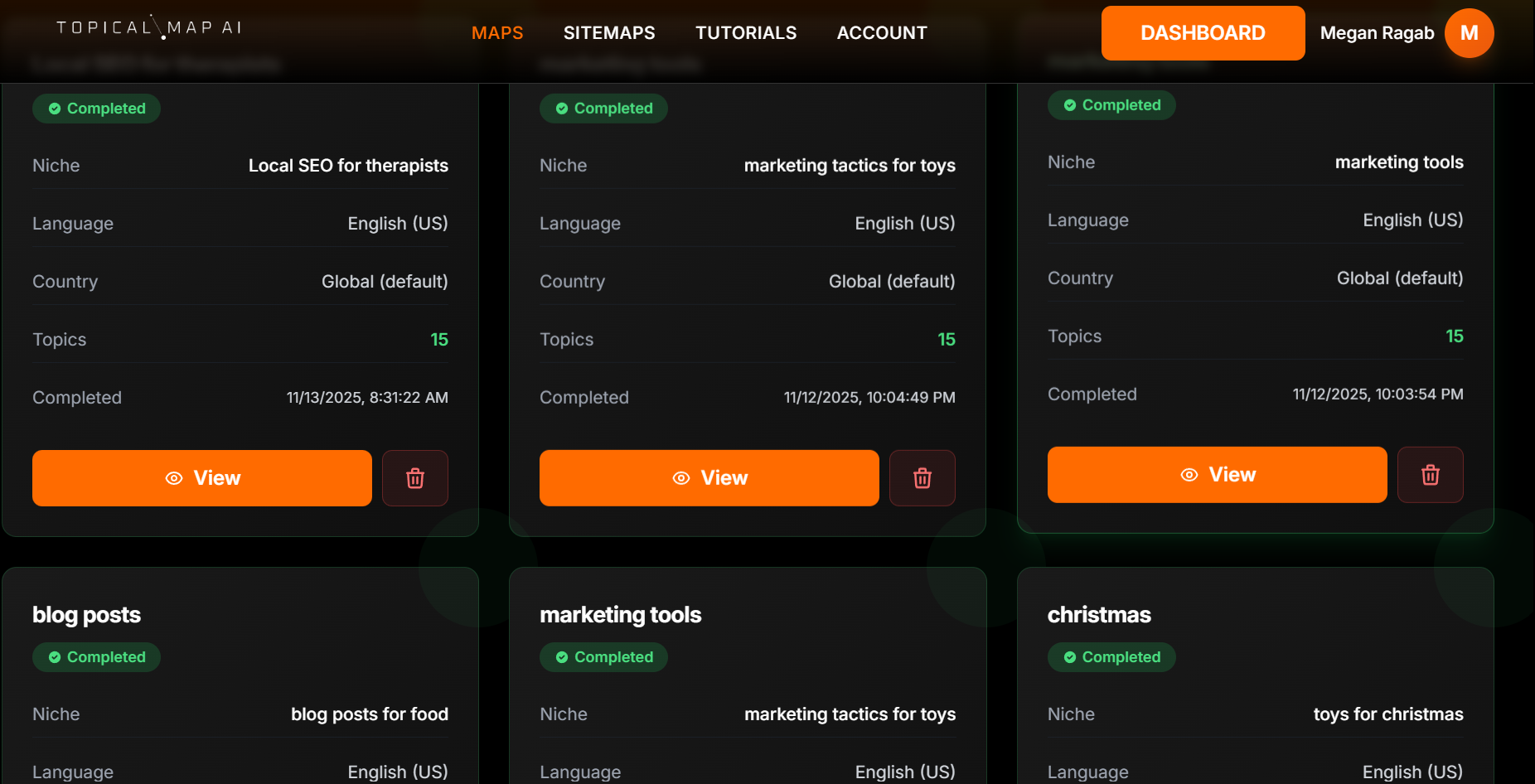 Topical Map AI - Screenshot 4 preview