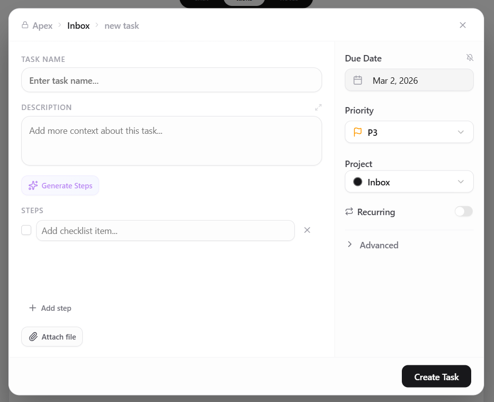 Apex - Screenshot 4 showing product features and functionality