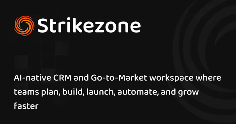 Strikezone AI-native CRM & Go-to-Market screenshot 3