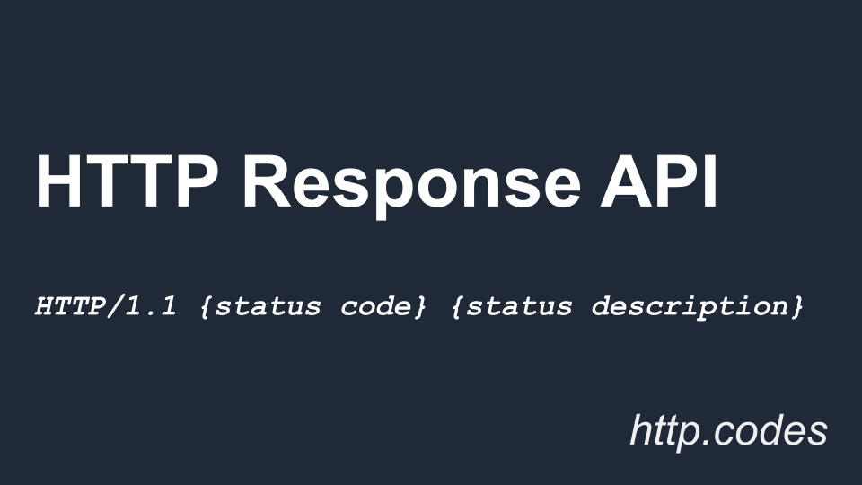 HTTP Response API logo