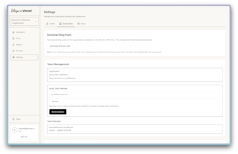 Blogs for Vercel gallery image