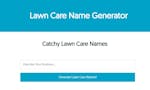 Lawn Care Name Generator image