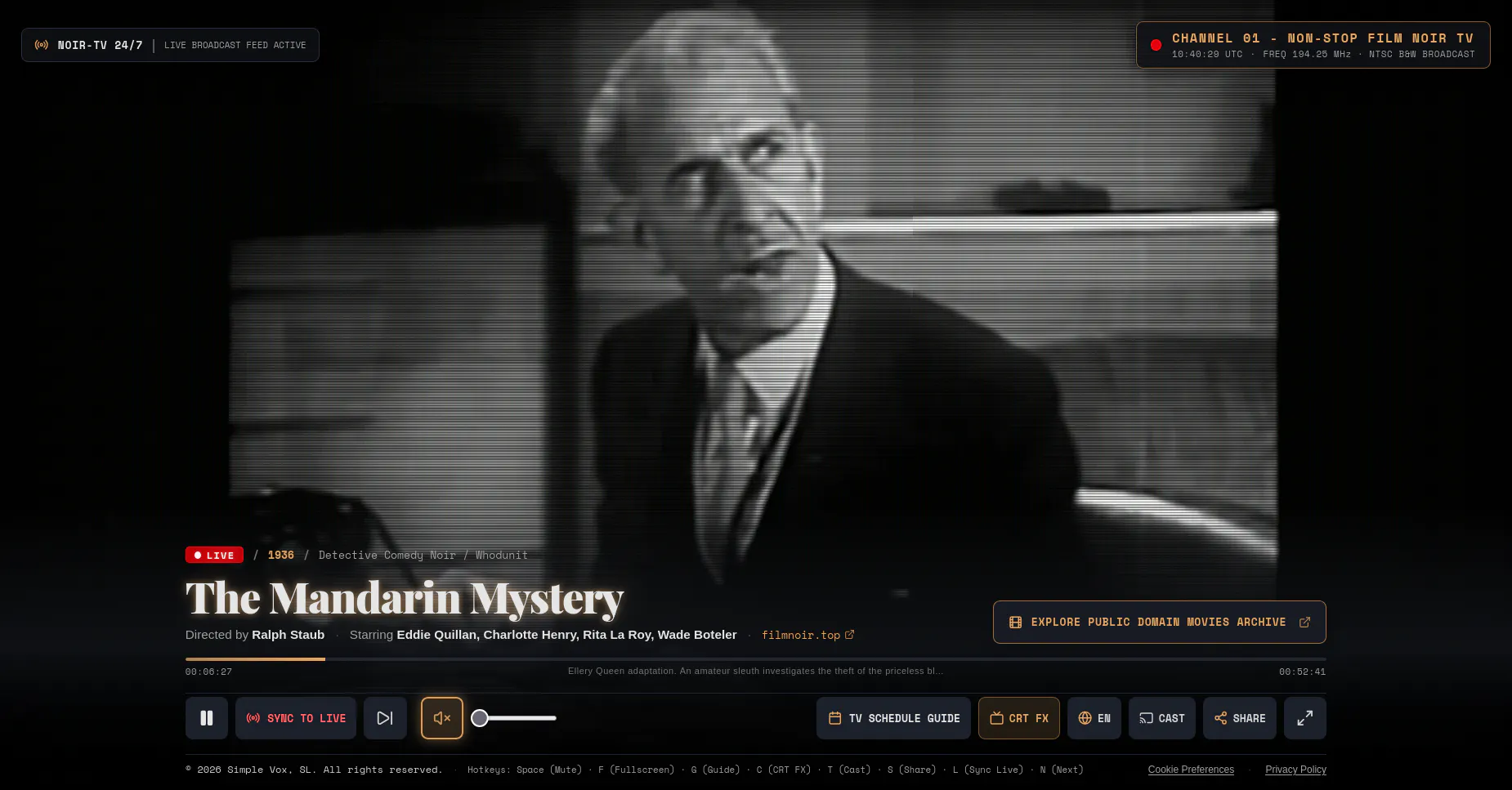 Film Noir TV gallery image