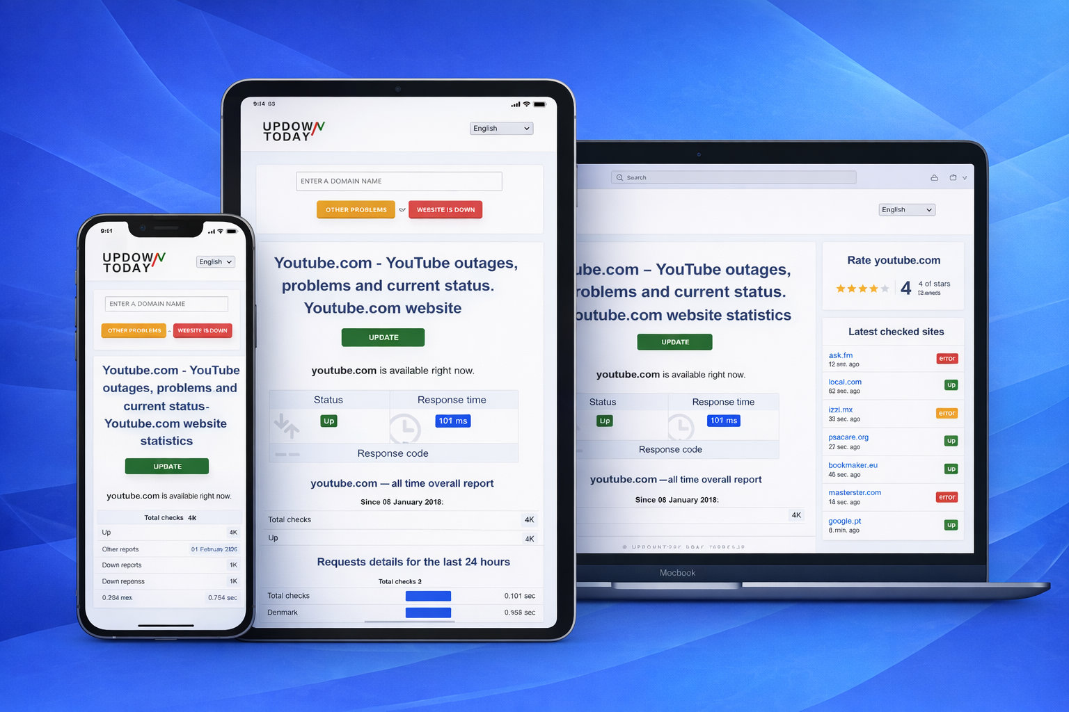 UpDownToday - Screenshot 3 showing product features and functionality
