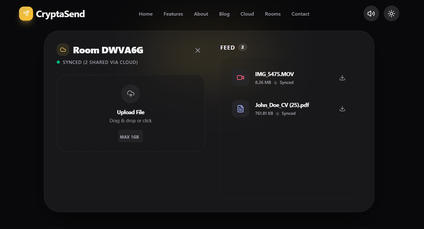 CryptaSend gallery image
