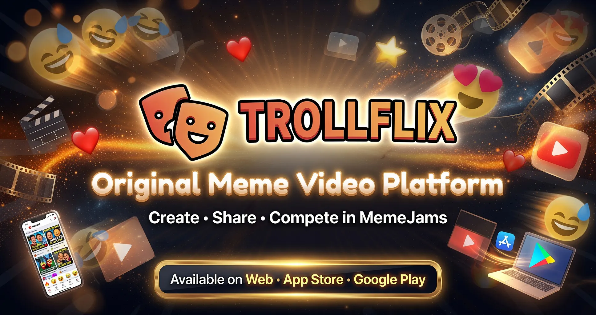 Trollflix - Social media platform gallery image