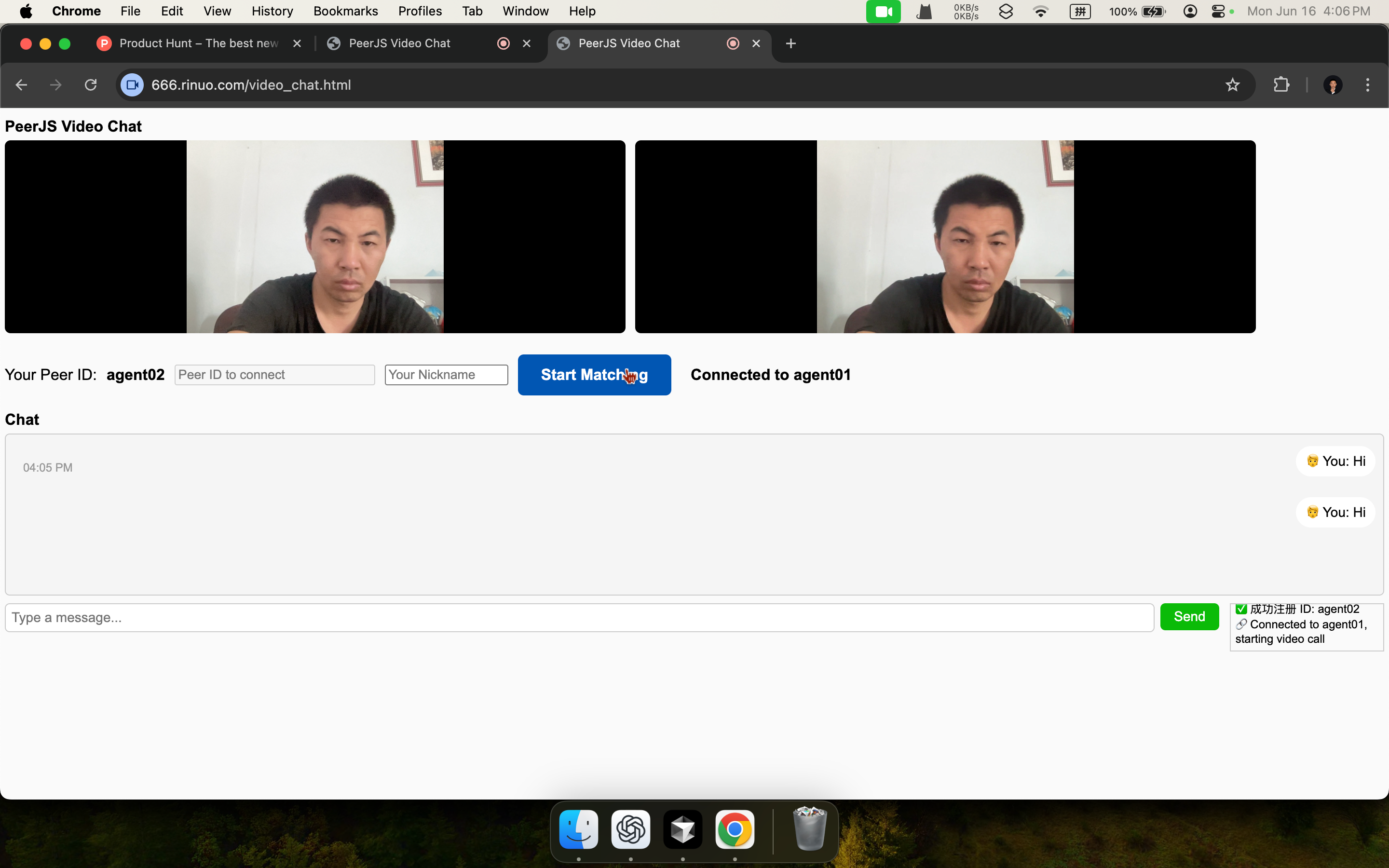 Chatroom Demo v1.6.4