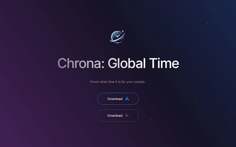 Chrona: Global Time screenshot 5