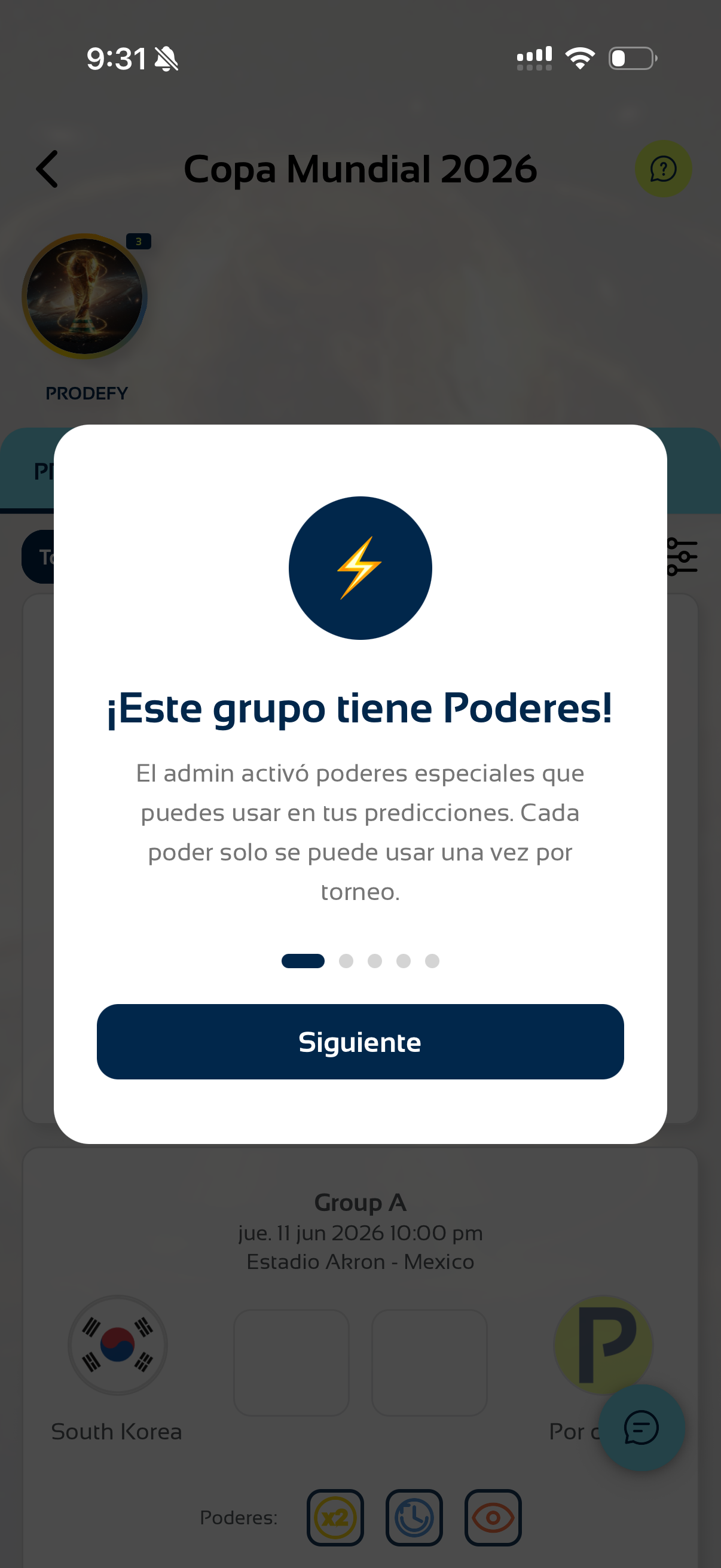 Free World Cup 2026 prediction pools - Screenshot 4 showing product features and functionality