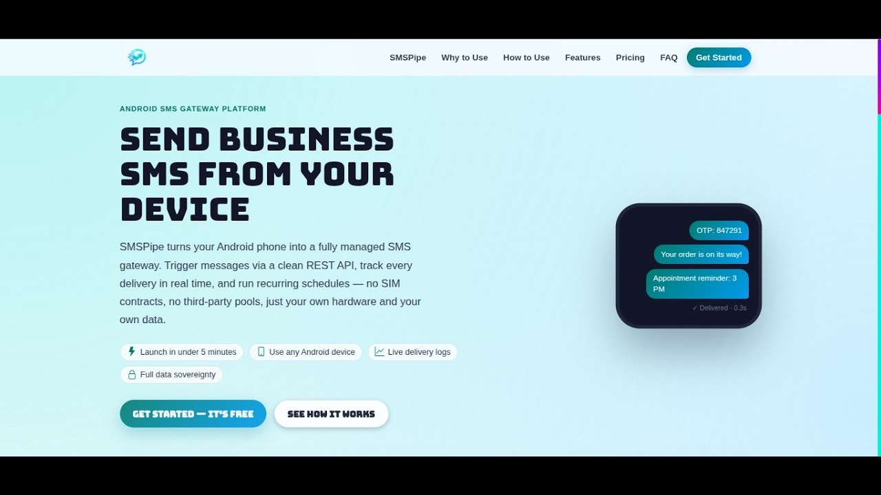 SMSPipe gallery image