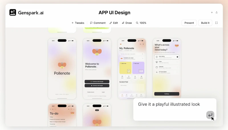 Genspark Design screenshot 6