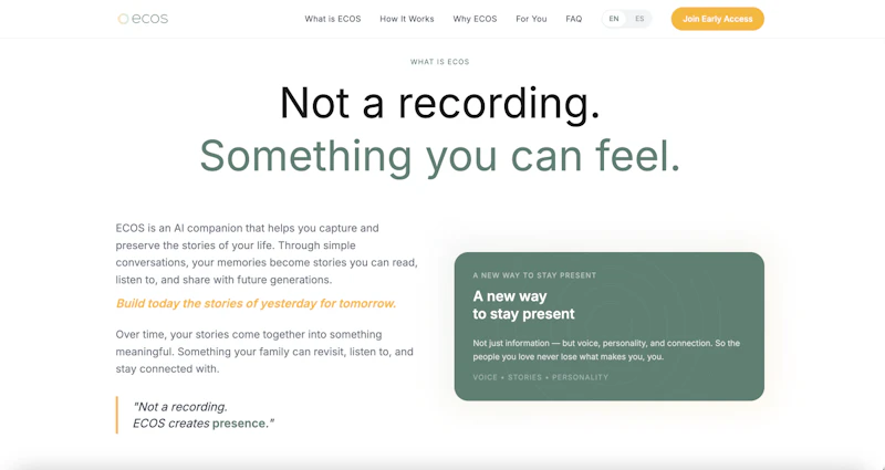 ECOS screenshot 3