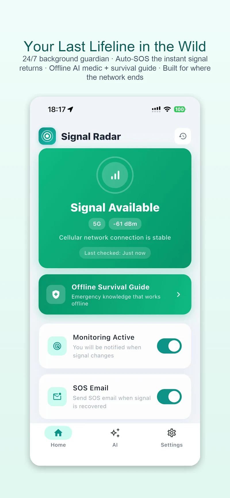 Signal Radar screenshot 2