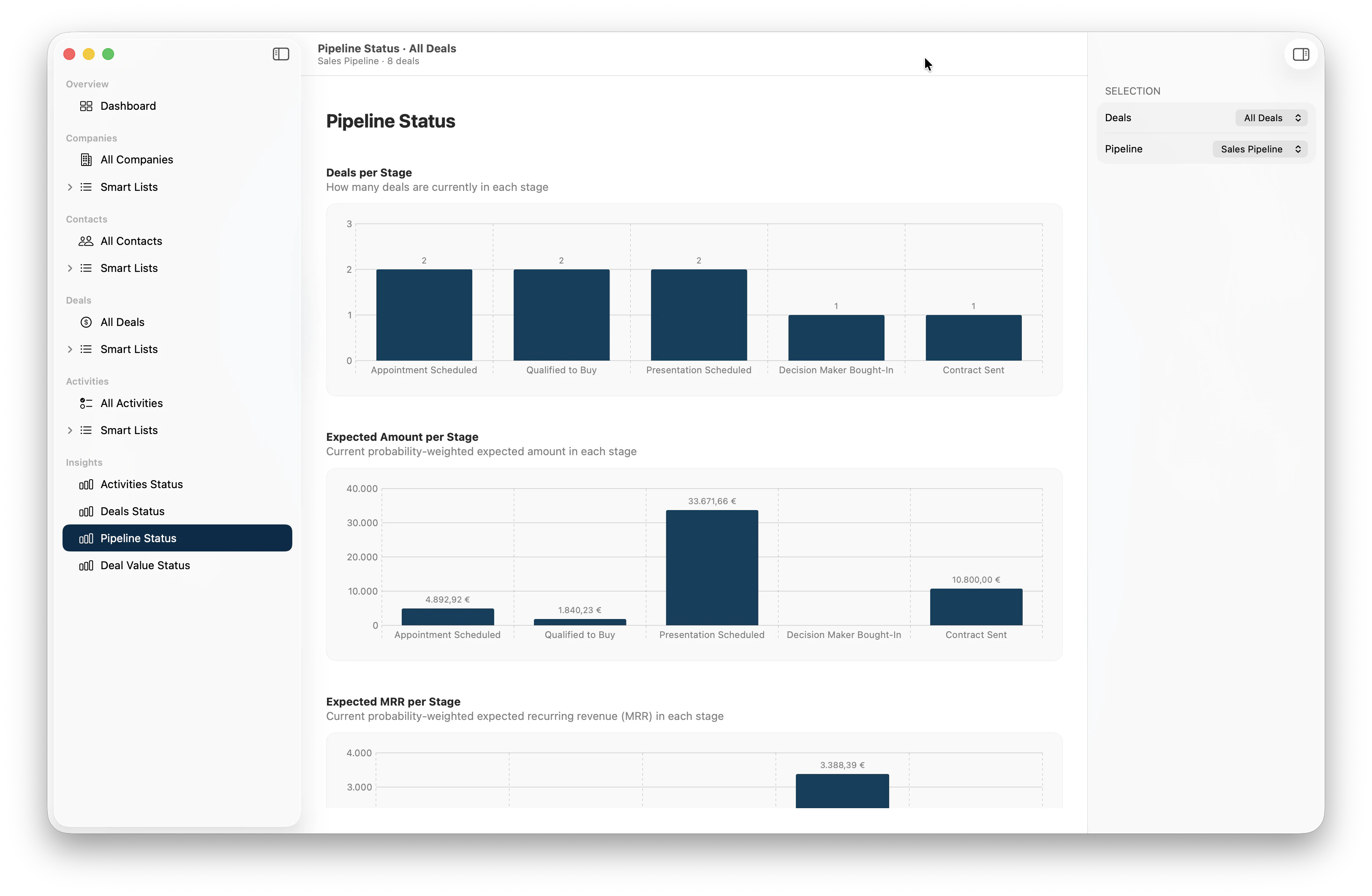 HubLite — Mac CRM for Professionals screenshot 5