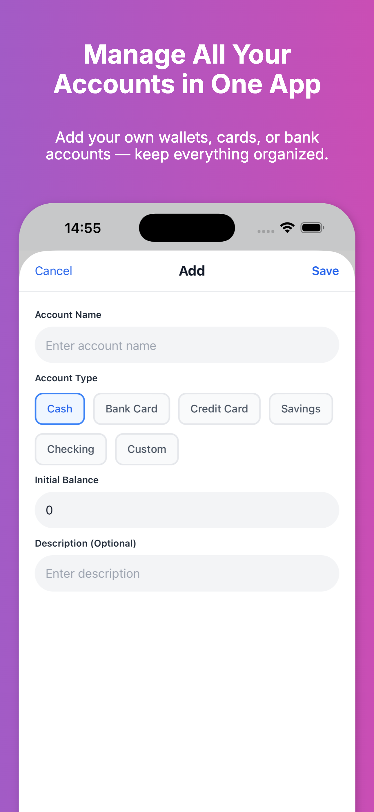 Balanz AI — Money tracker gallery image