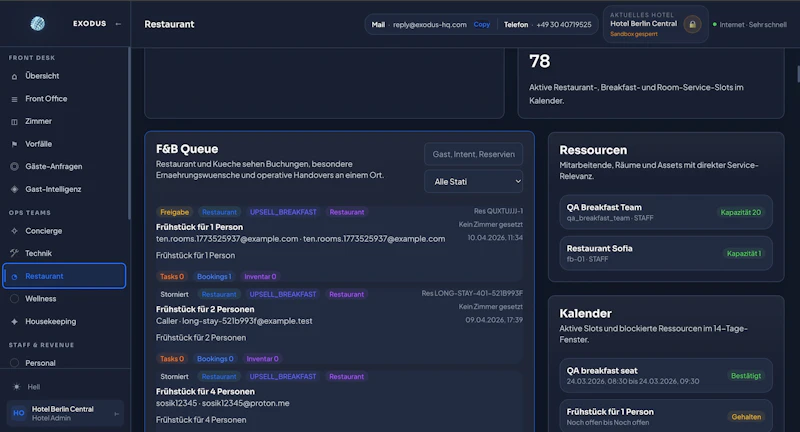 EXODUS Hotel Intelligence screenshot 22