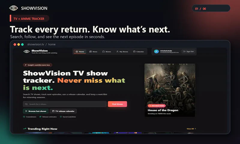 ShowVision screenshot 1