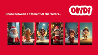 Free Christmas AI Video Card Generator gallery image