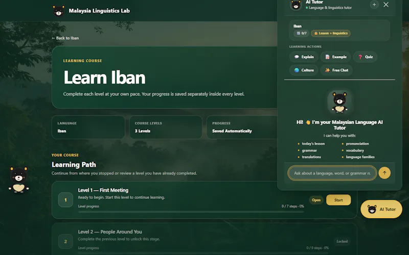 Malaysia Linguistics Lab screenshot 5
