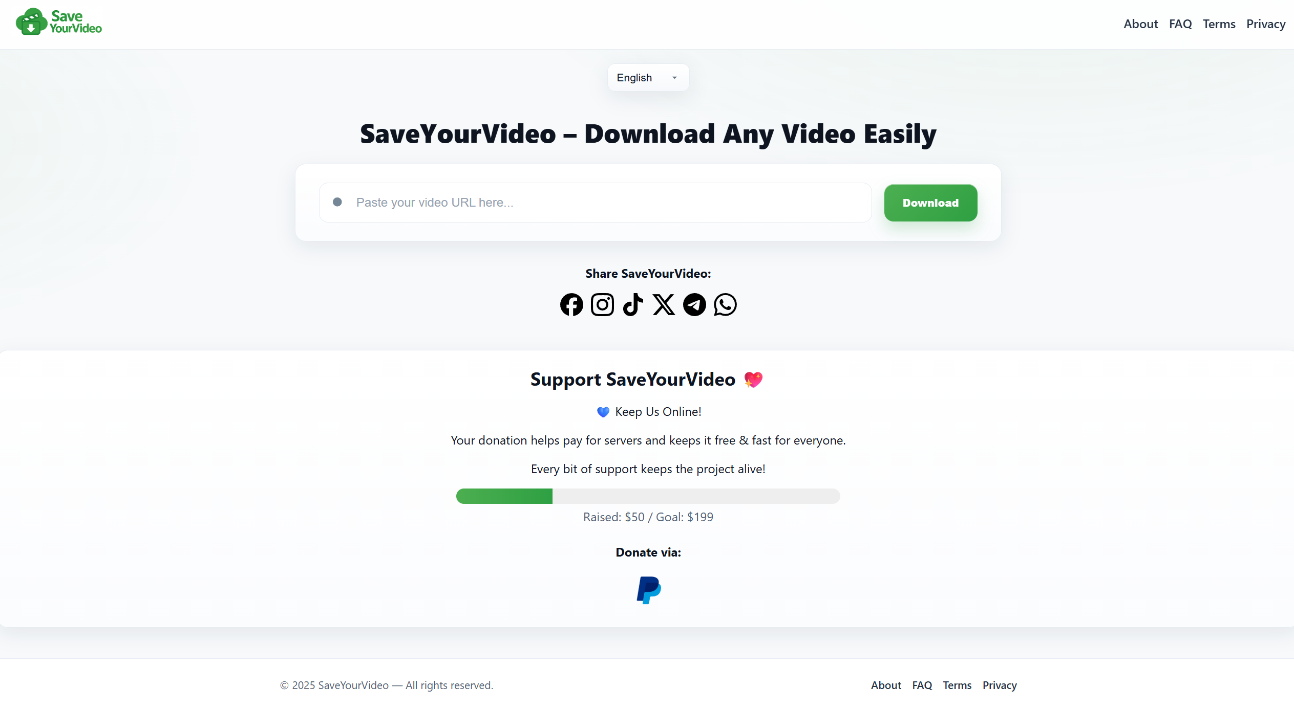 Mídia 2 de SaveyourVideo - Free Universal Video Downloader sem marca d'água