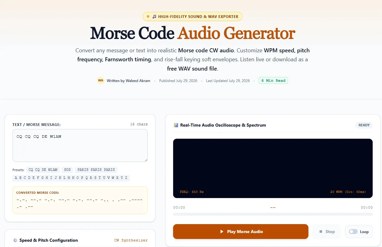 Easy Morse Code Translator gallery image