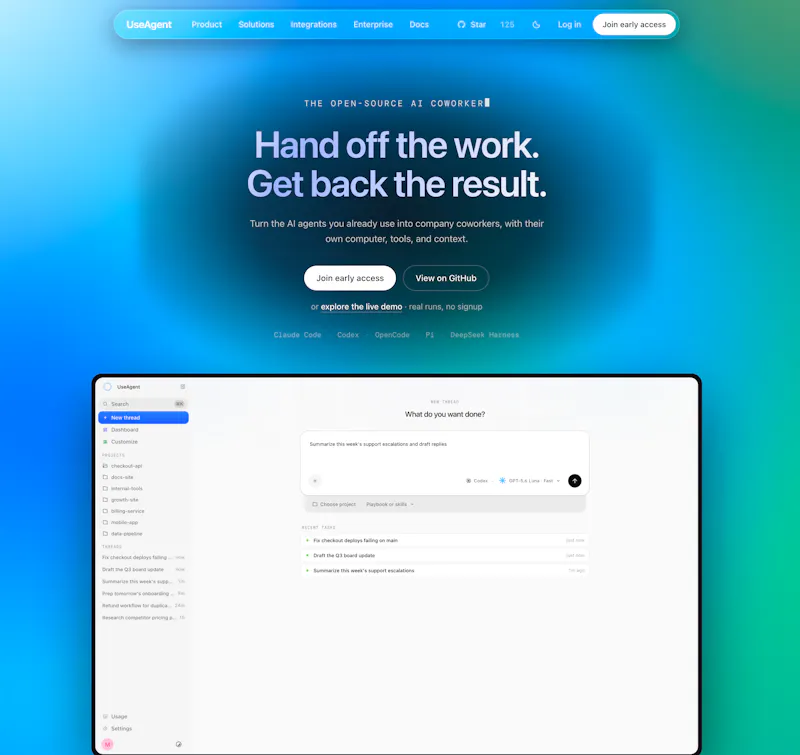 UseAgent screenshot 5