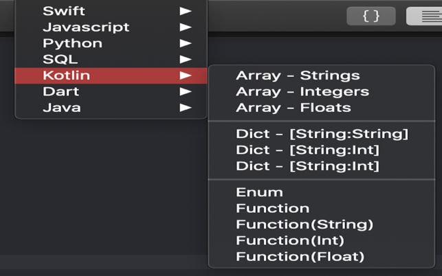 Click N Code  - MacOS App gallery image