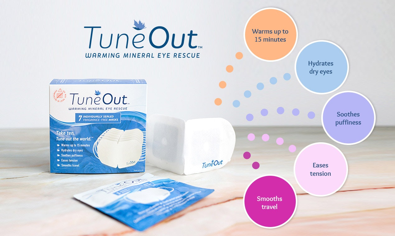 TuneOut Warming Mineral Eye Rescue gallery image